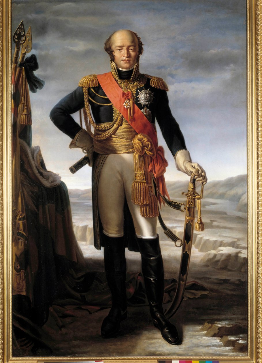 Portrait en pied de Louis Nicolas d