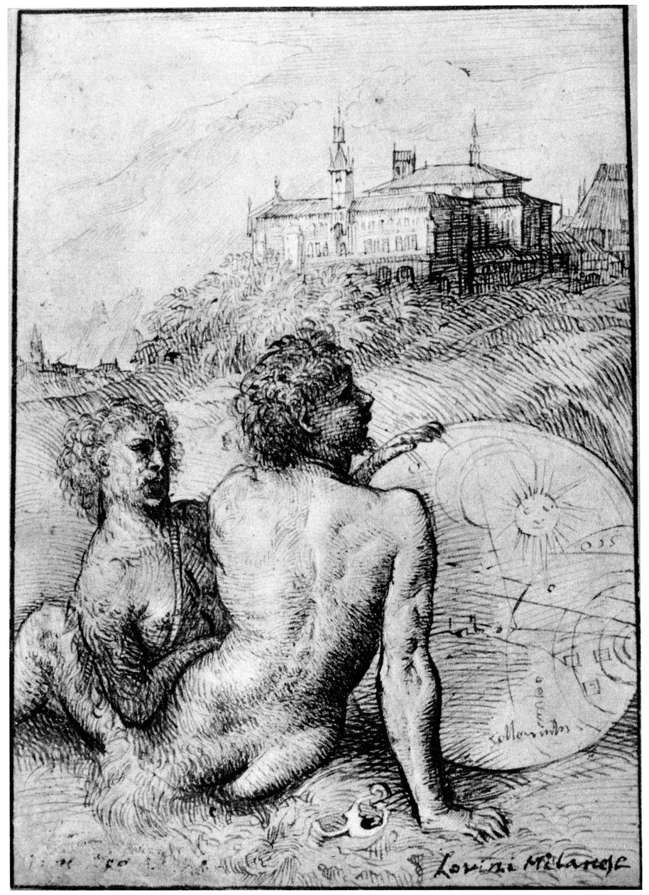 Paysage avec satyres, vers 1512, 1937 - Tiziano Vecelli