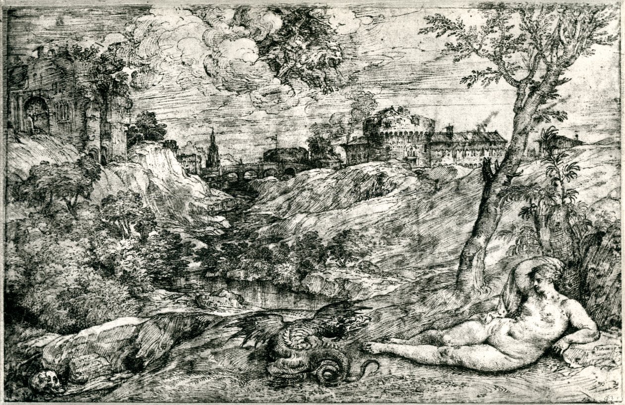 Médor et Angélique ou Jason et Médée, vers 1535-1545, 1937 - Tiziano Vecelli