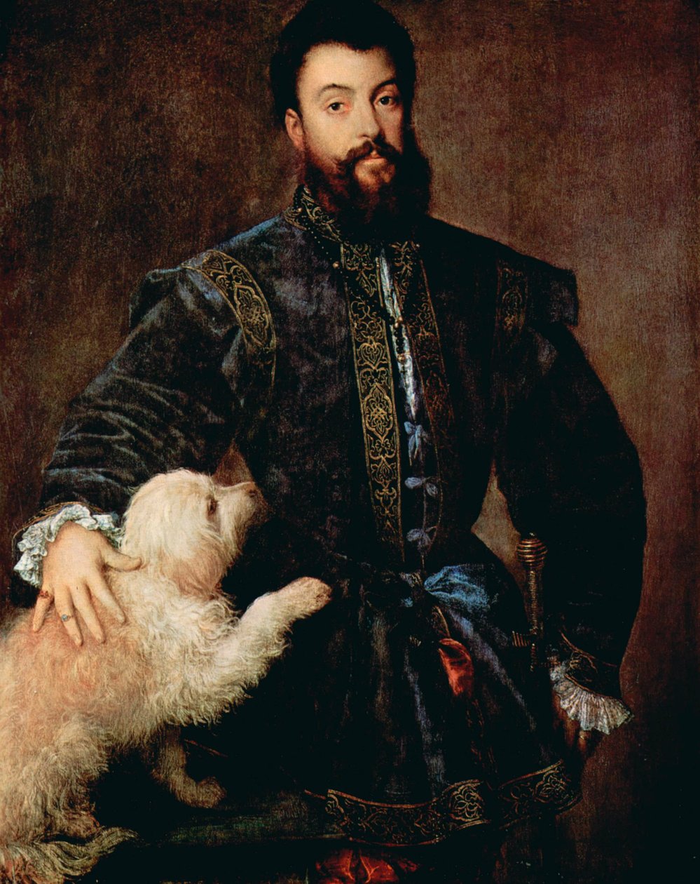 Portrait de Federico II Gonzaga, Duc de Mantoue, 1500-1540, vers 1525 - Tiziano Vecelli