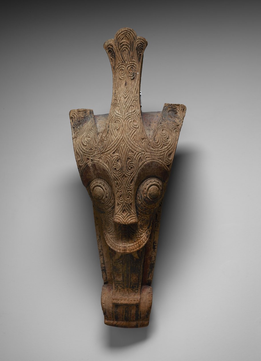 Ornement de Façade de Maison Représentant un Singa, c.1875-1900 - Toba Batak Culture