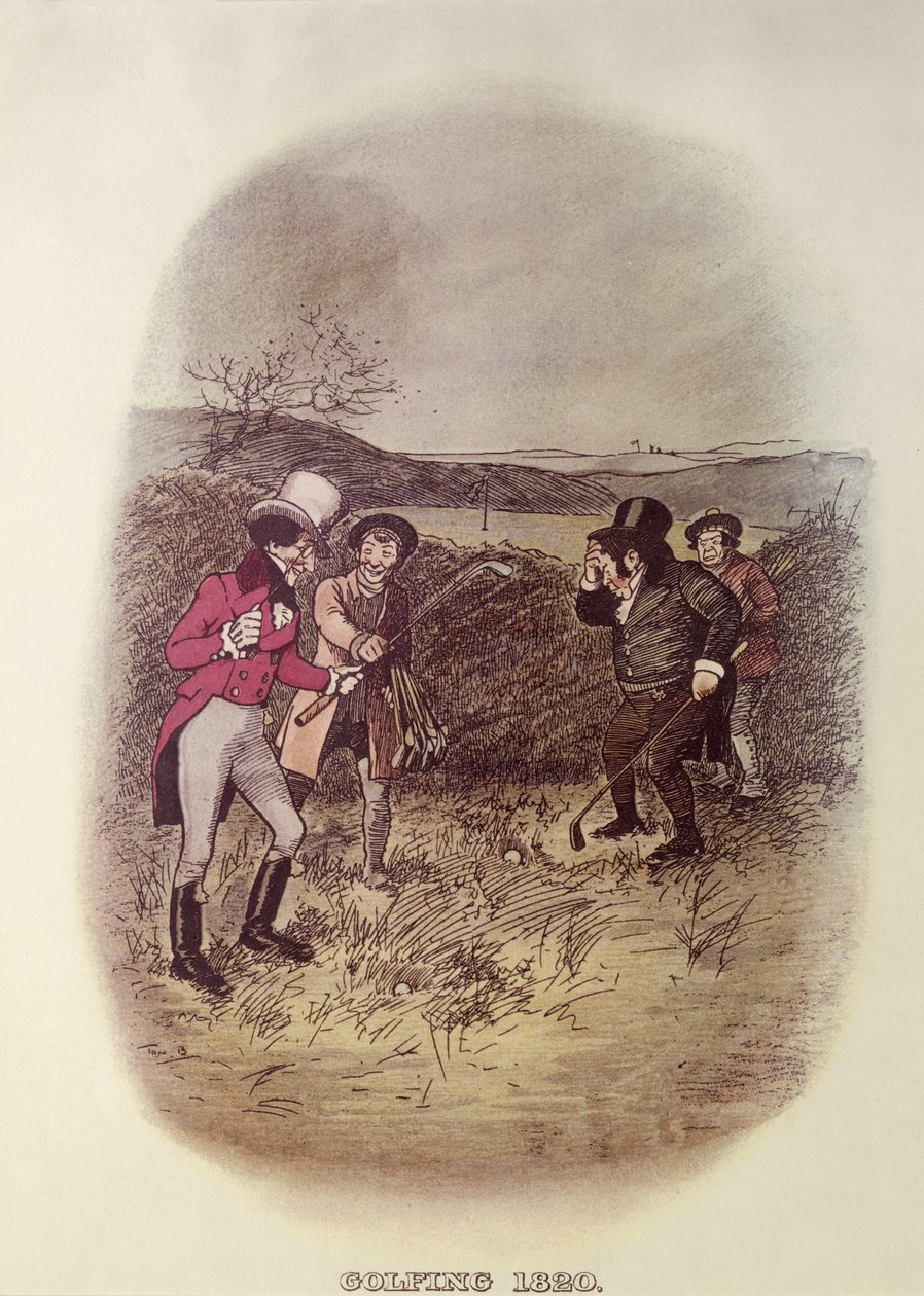 Golf, 1820 - Tom Browne