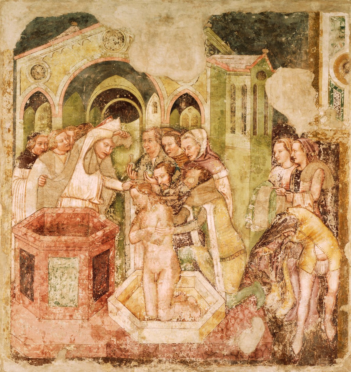 Légende de Sainte Ursule : Baptême du prince d