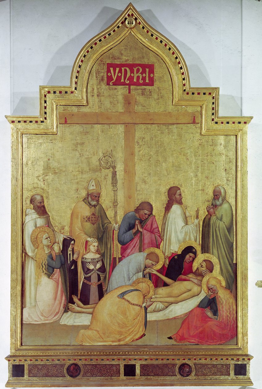 Pietà, vers 1365 (tempera sur panneau) - Tommaso di Stefano Giottino