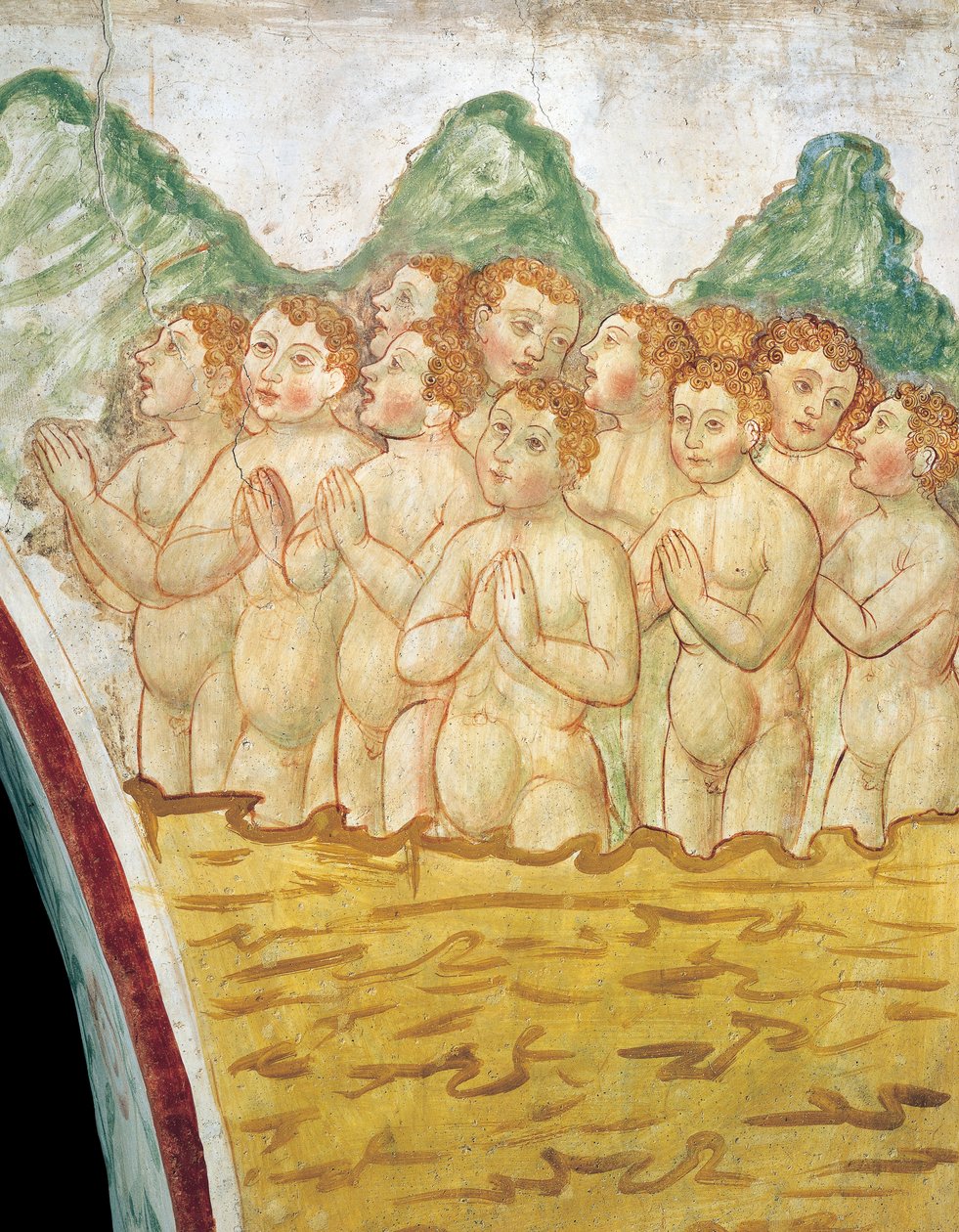 Le Jugement Dernier, le limbe des enfants - Tommaso (active 1479 1509) (workshop) Cagnola