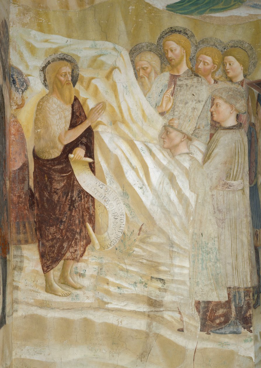Cycle de vie de Saint Jean-Baptiste : La Prédication de Saint Jean-Baptiste - Tommaso Masolino da Panicale
