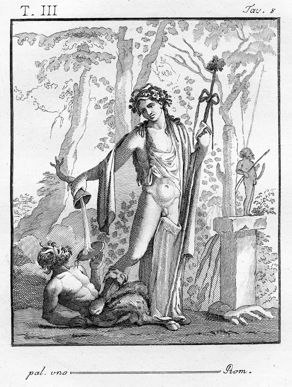 Bacchus avec Thyrse, 1804 - Tommaso Piroli