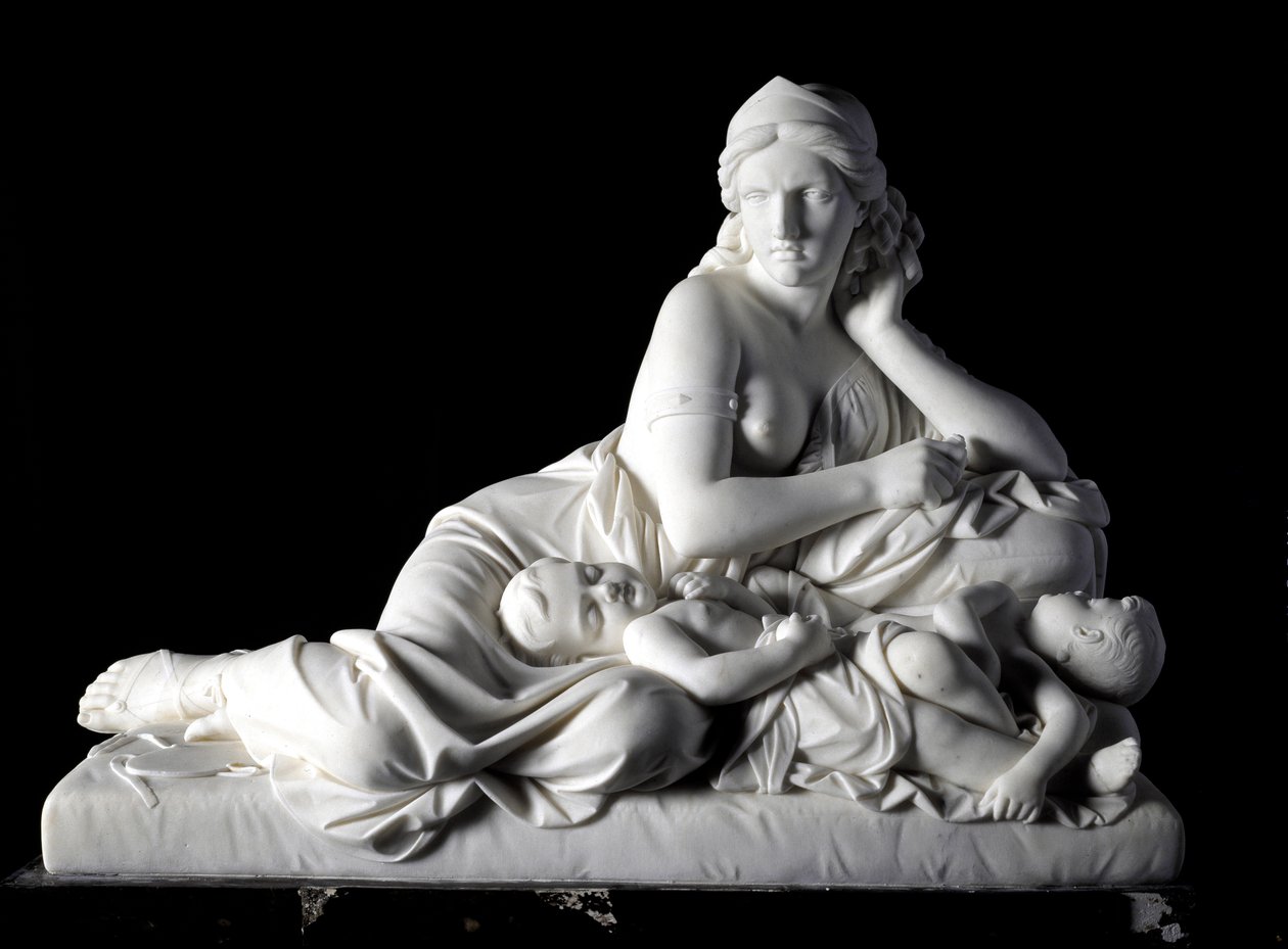 Médée pensant à tuer ses enfants - Tommaso Solari