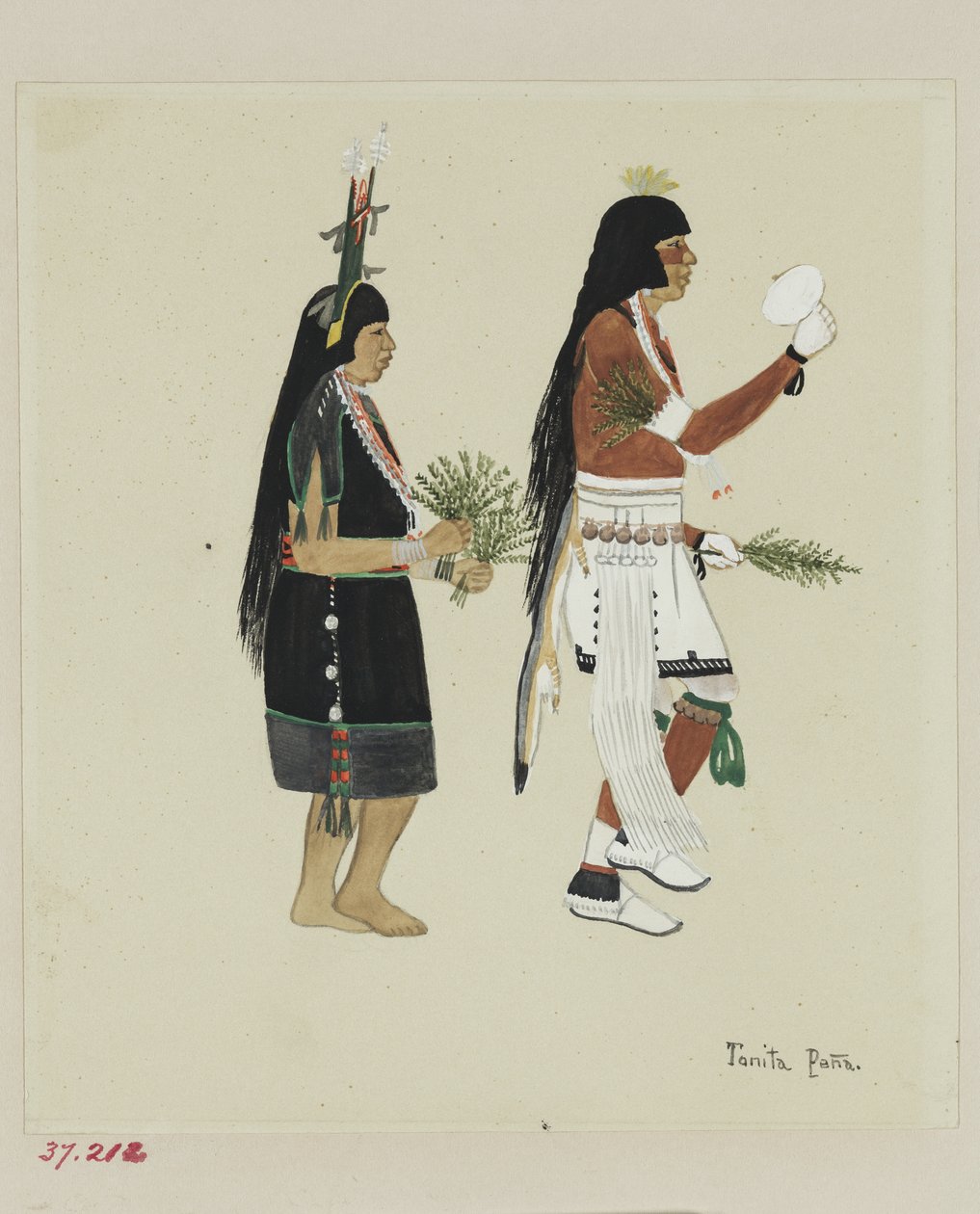 Danseurs de maïs, vers 1920 - Tonita Peña