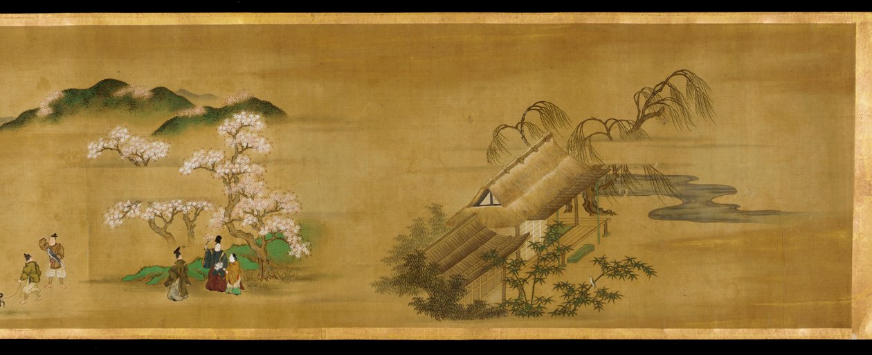 Paysages des quatre saisons, période Edo, 17ème siècle - Tosa Mitsuoki