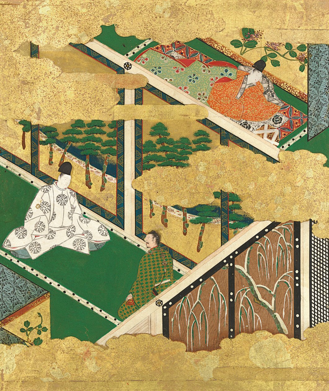 Le Chêne Kashiwagi, fin 16e-début 17e siècle - Tosa Mitsuyoshi
