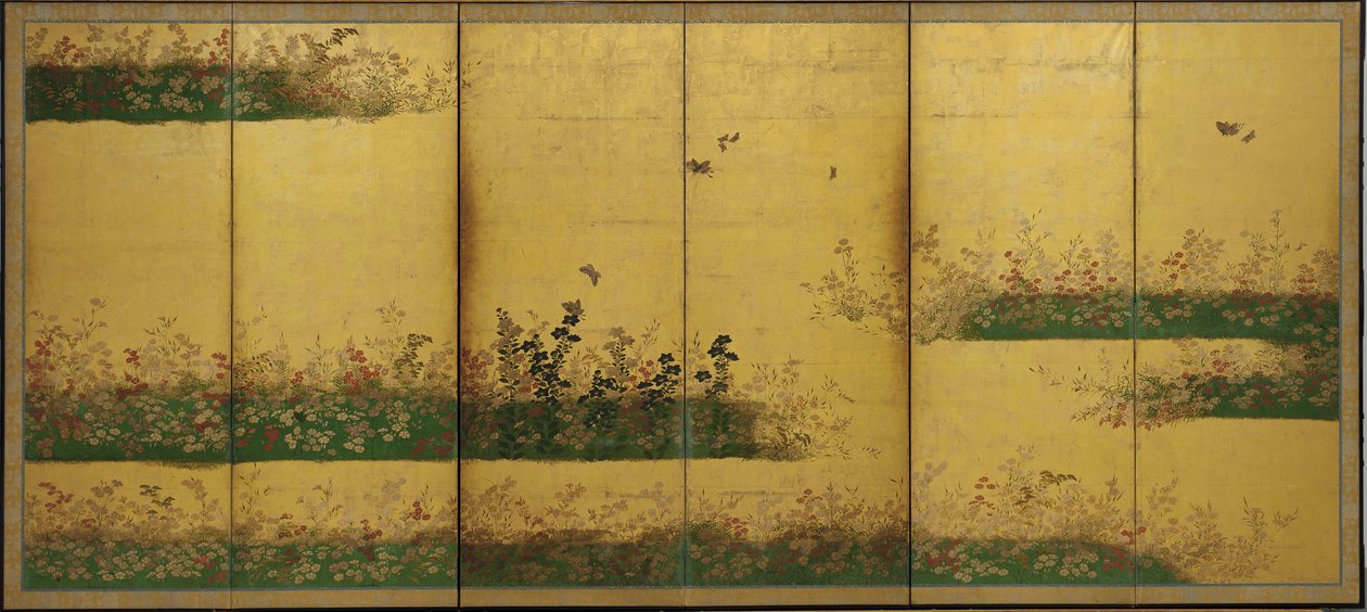 Fleurs et insectes - Tosa School