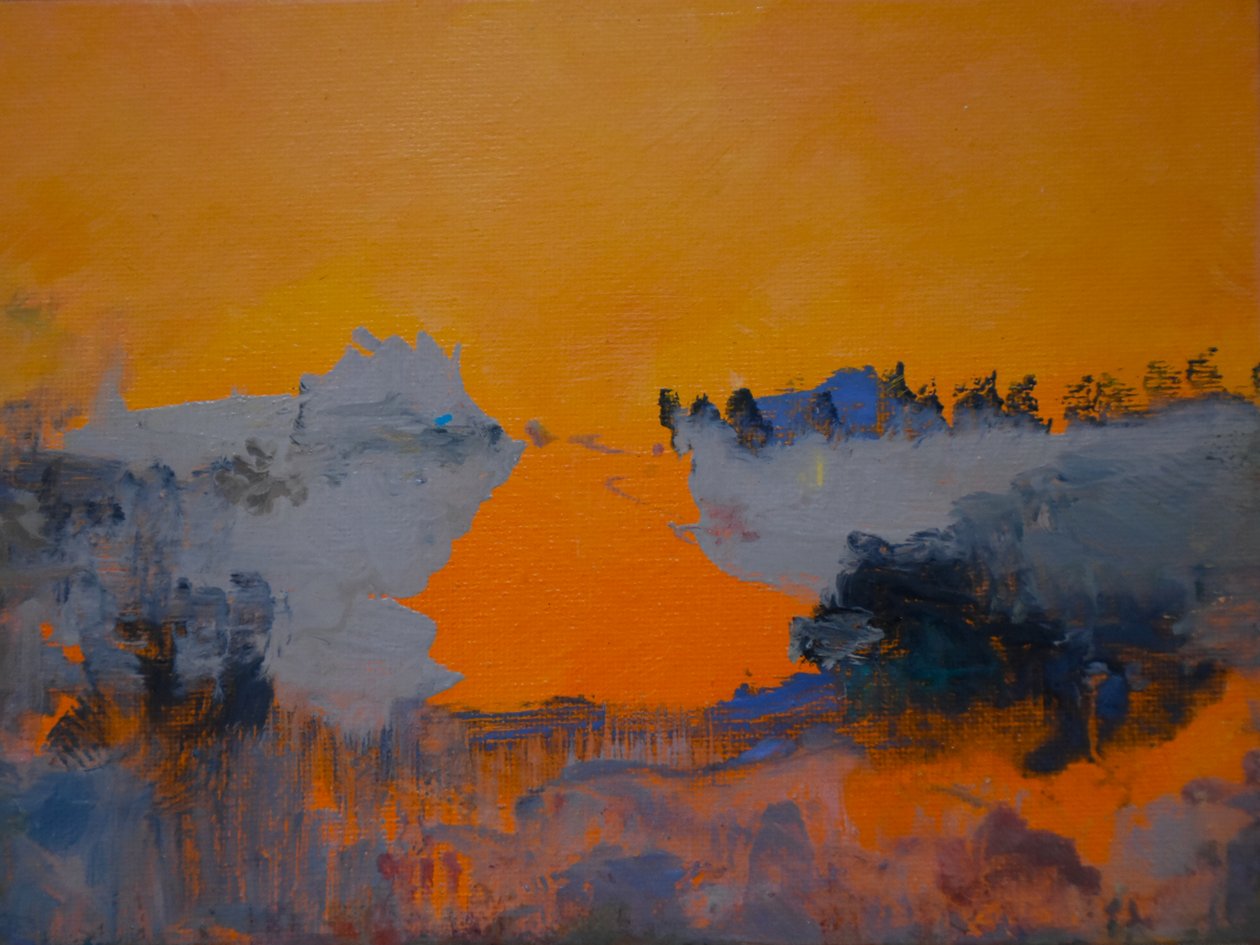 Rêverie mandarine 1, 2024 - Tracy Lambros