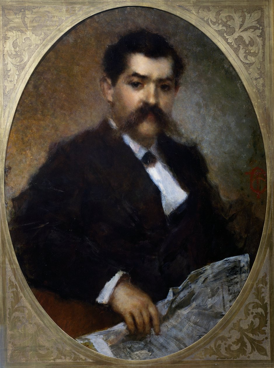 Portrait de M. Deschamps - Tranquillo Cremona