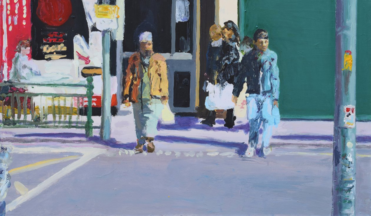 Passage à niveau, 2009 (huile sur toile) - Trevor Burgess