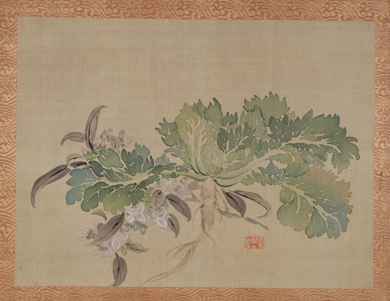 Une tubéreuse, 1851 - Tsubaki Chinzan