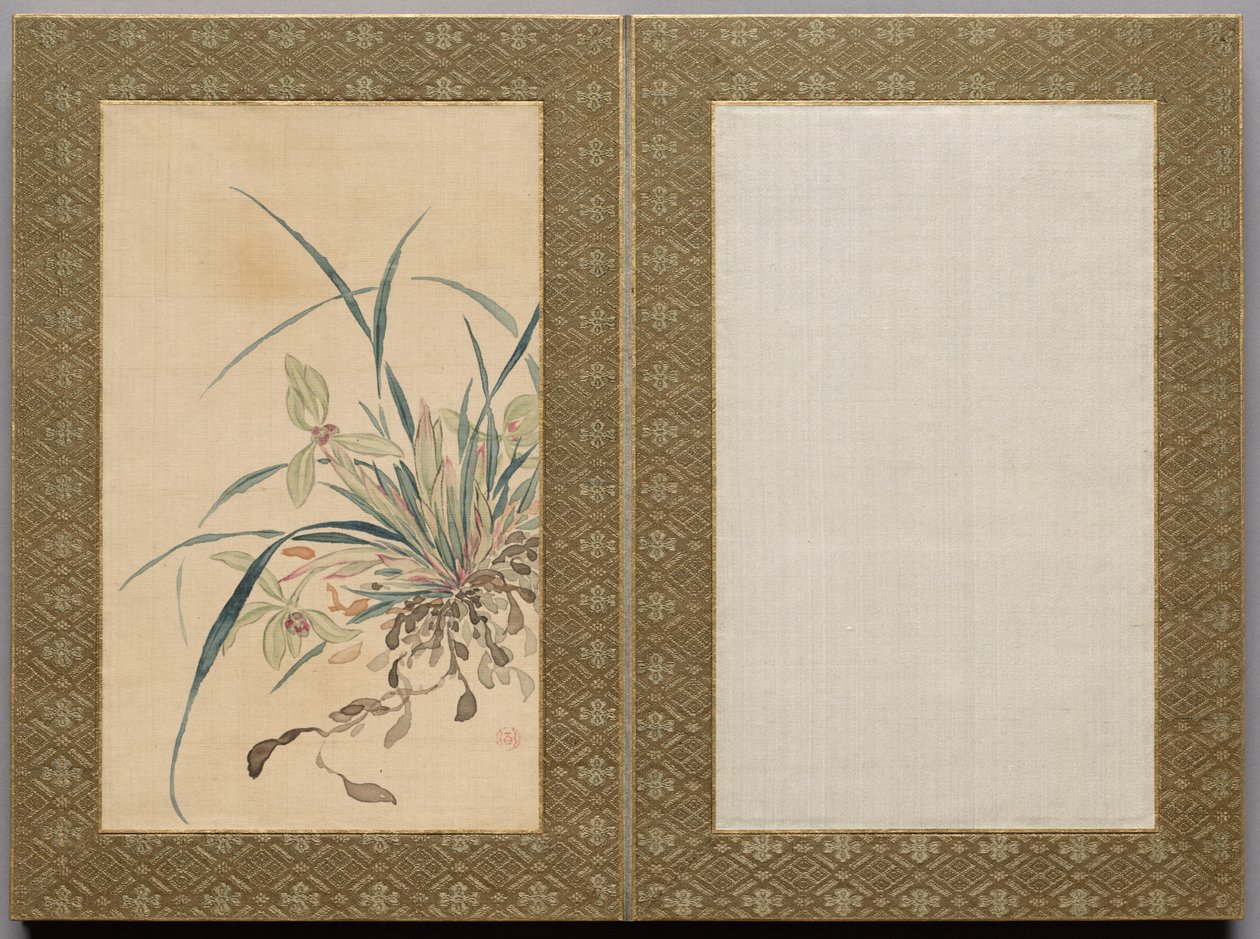 Peinture à partir de fleurs et d