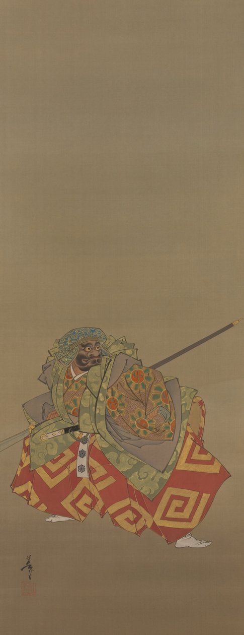Neblige Nachtmond aus der Serie Zwölf Aspekte des Mondes - Tsukioka Yoshitoshi