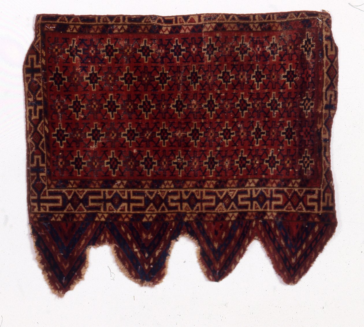 Rare okbash Yomut, milieu du 19e siècle - Turkmen School