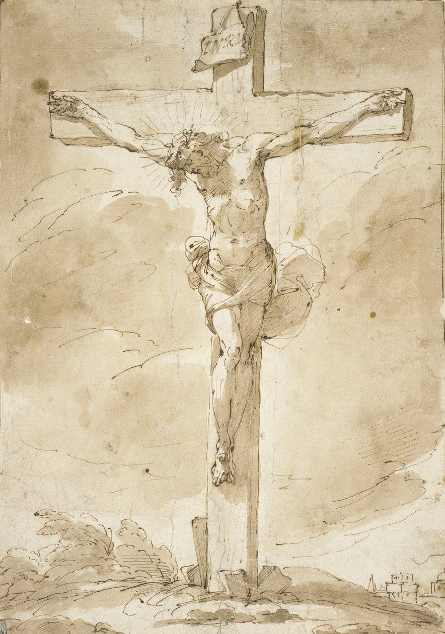 Le Christ sur la croix - Ubaldo Gandolfi
