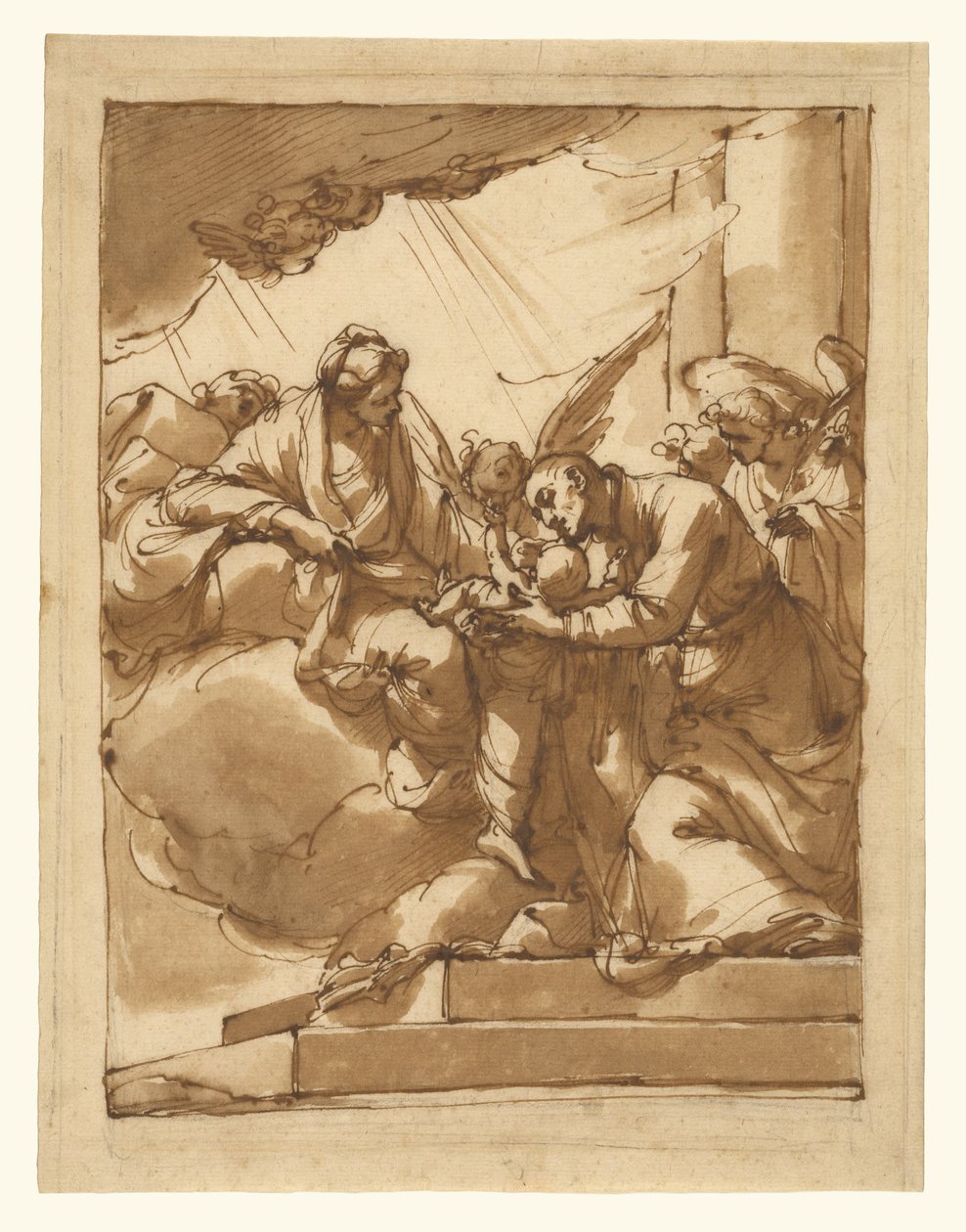 Vision des Heiligen Gaetano Thiene - Ubaldo Gandolfi