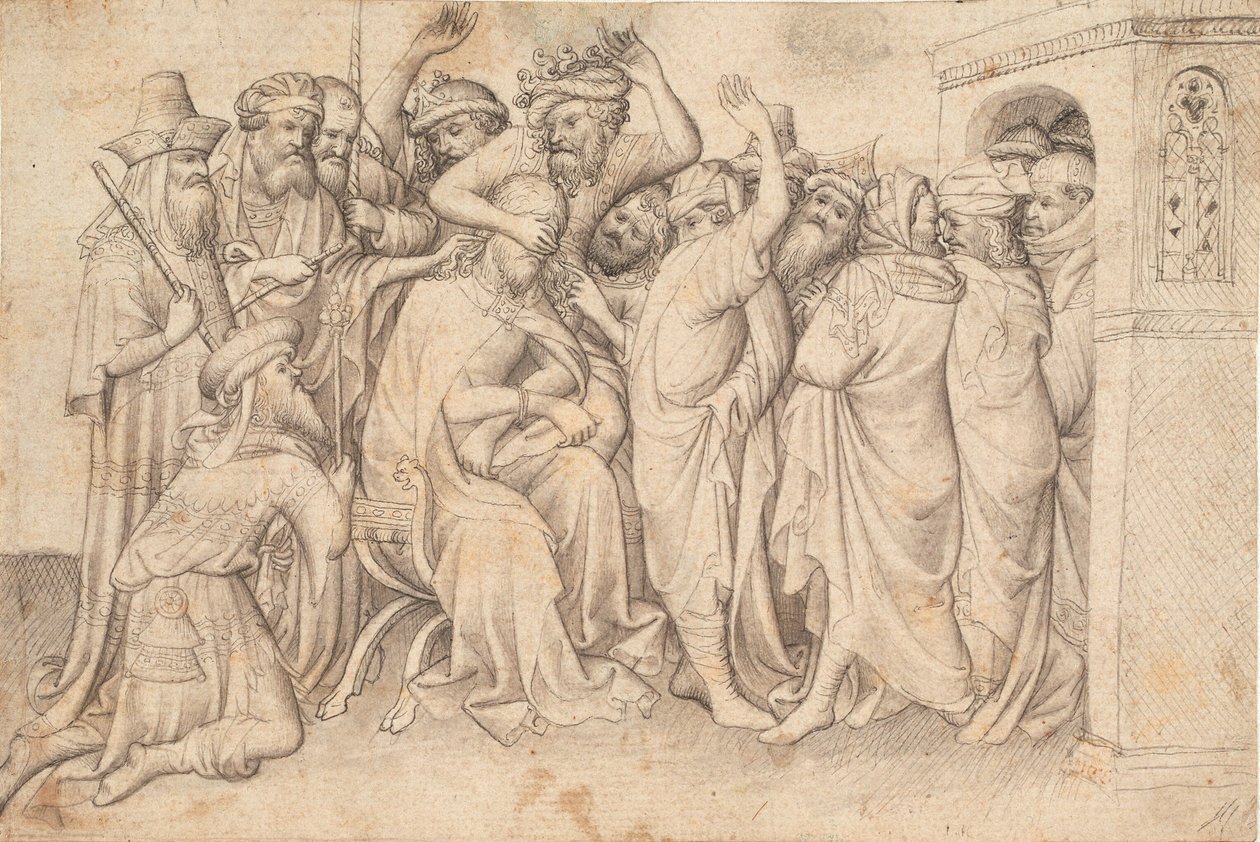 La Dérision du Christ - Ubekendt tysk 1420