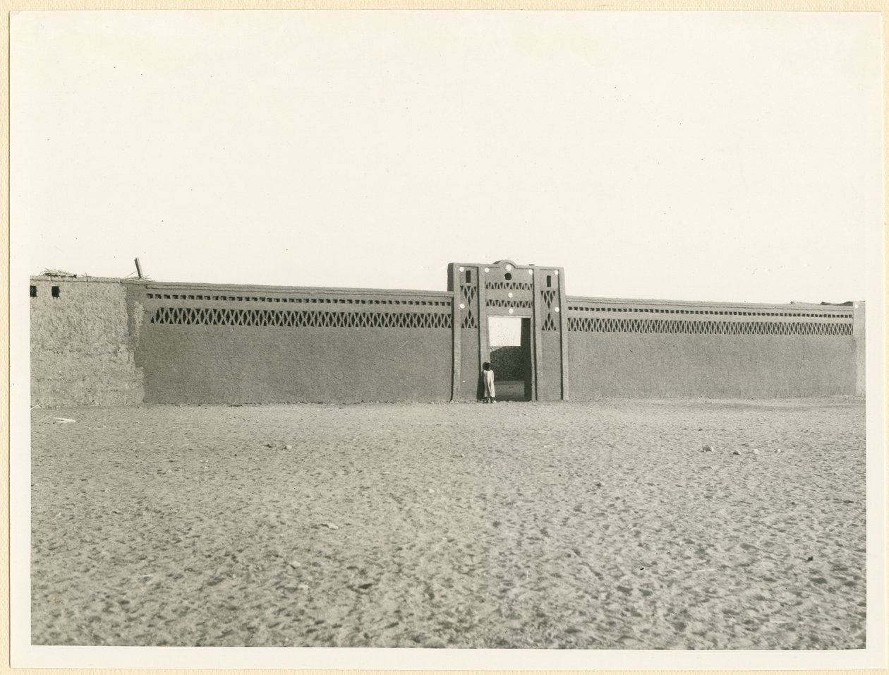 Mur de briques, Allaqi, Égypte, photographie d