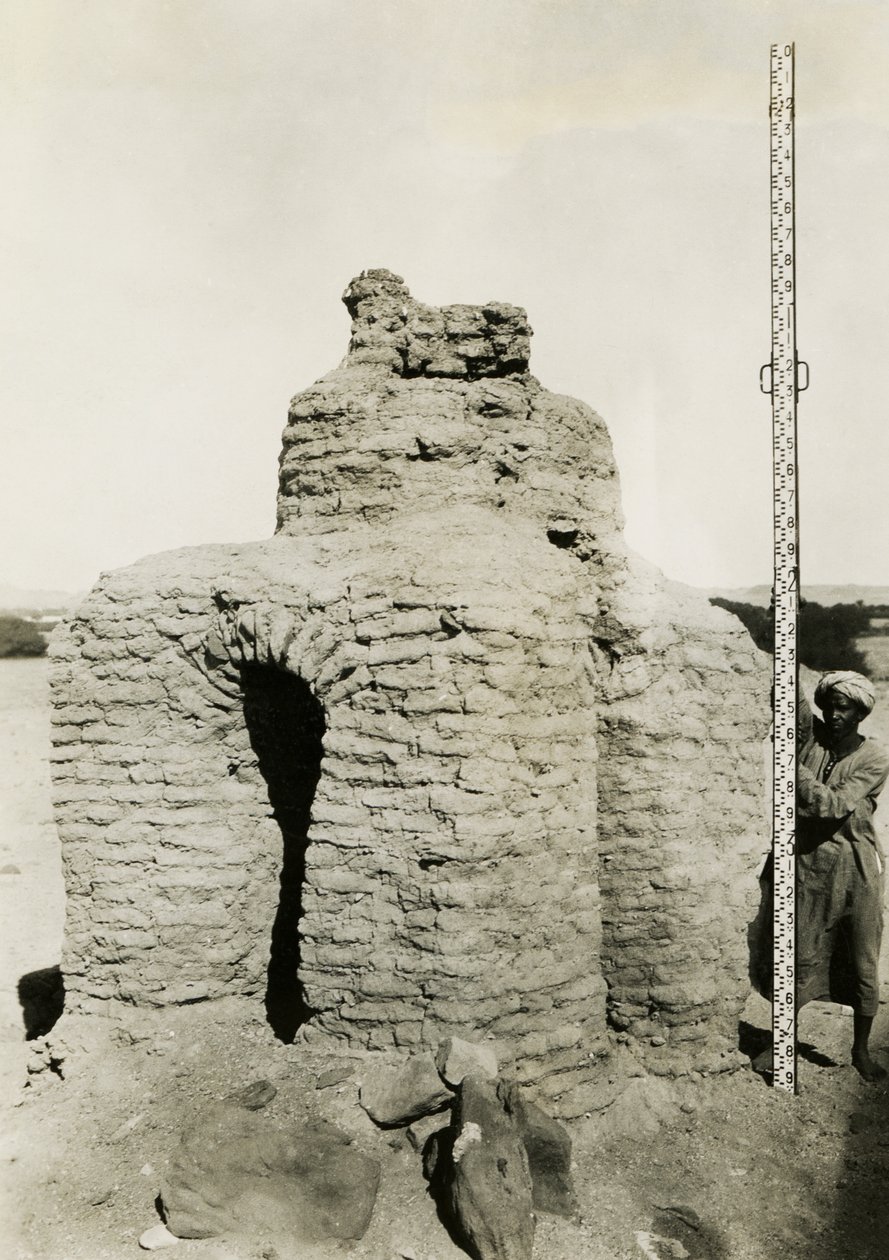 Tombe chrétienne dans la nécropole, Qasr Ibrim, Egypte, photographie d