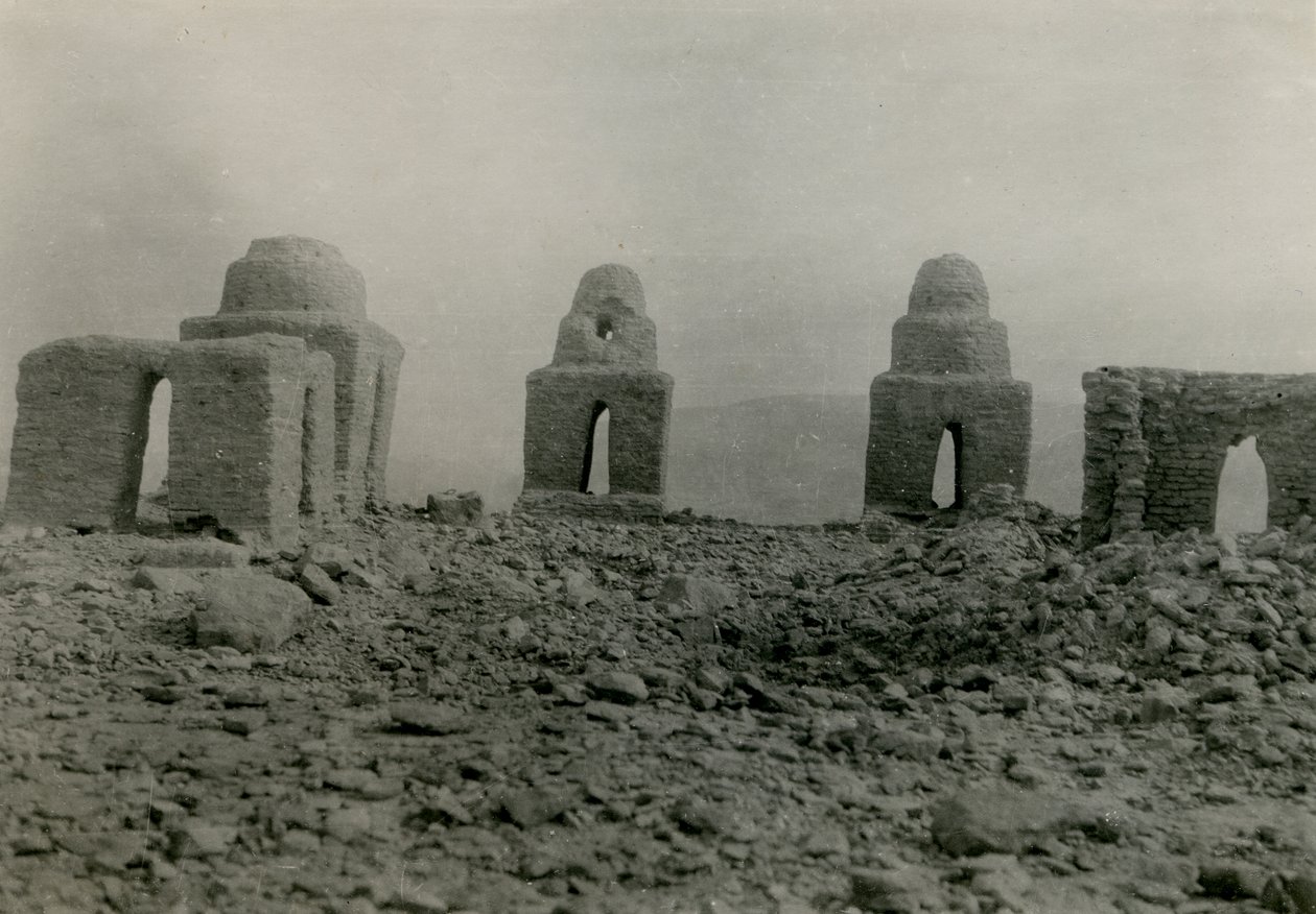 Tombe à dôme, Agargia, Soudan, photographie d