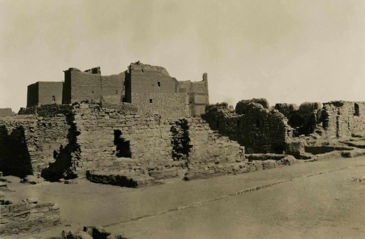 Monastère de Saint-Siméon, Assouan, Égypte, photographie d