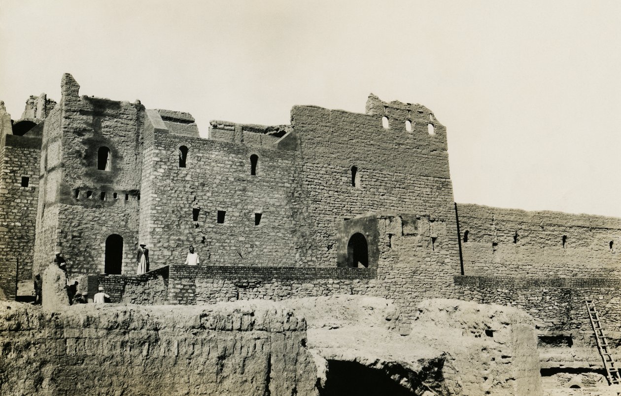 Monastère de Saint-Siméon après sa restauration, Assouan, Égypte, photographie d