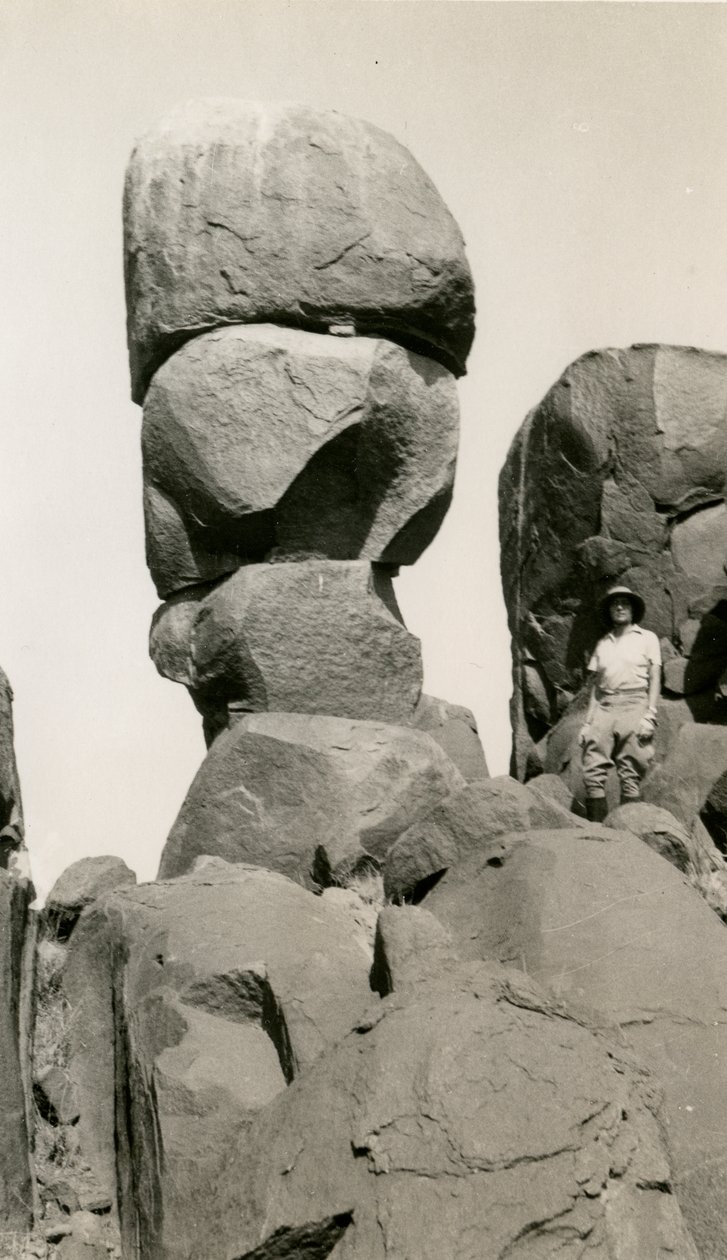 Rochers à Goz Regeb, Soudan, photographie d