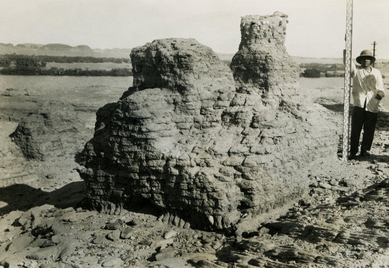 Tombe dans la nécropole, Qasr Ibrim, Egypte, photographie d