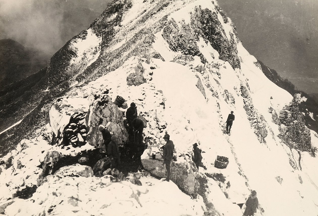 Opérations pour le nid de mitrailleuses sur le Monte Nero pendant la Première Guerre mondiale - Ugo Ojetti