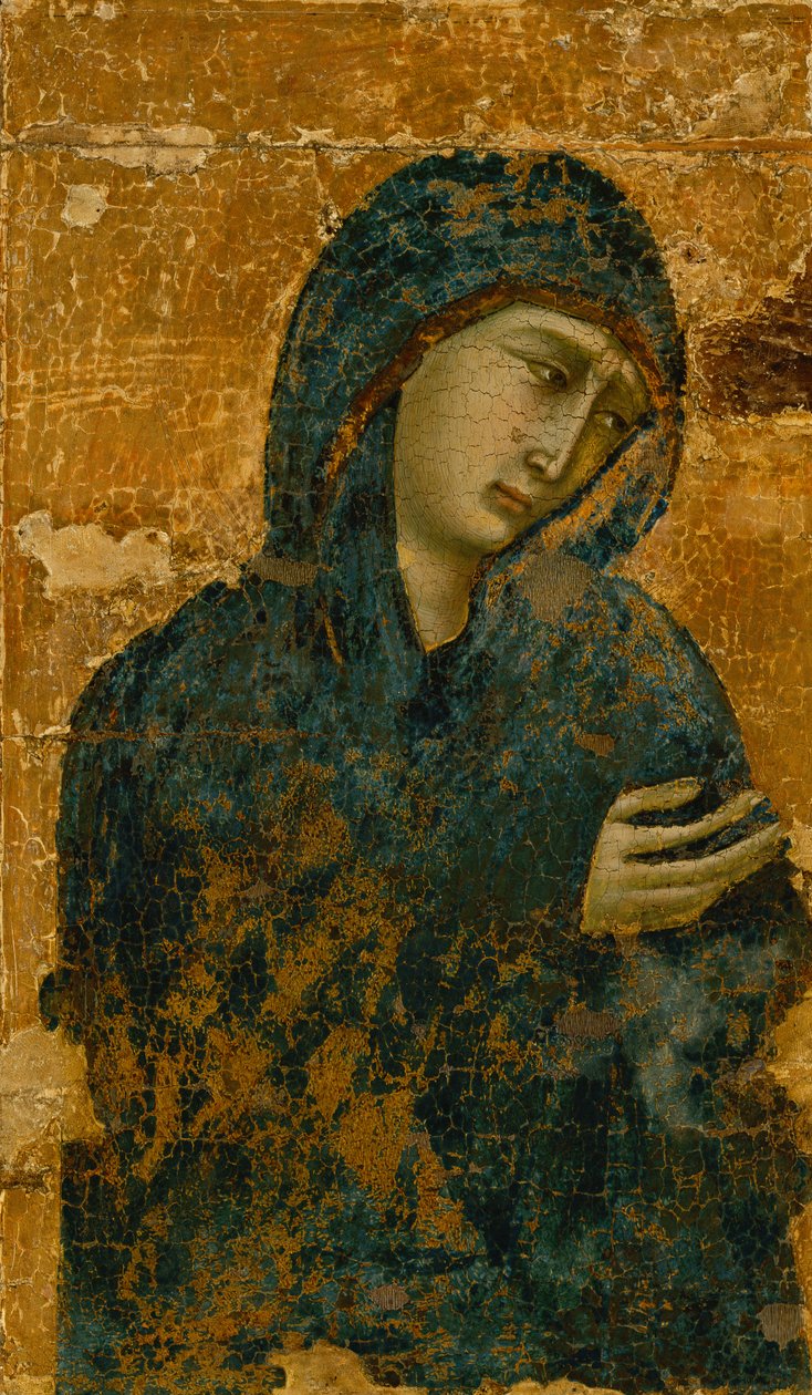 Notre-Dame des Douleurs (huile sur panneau) - Ugolino di Nerio