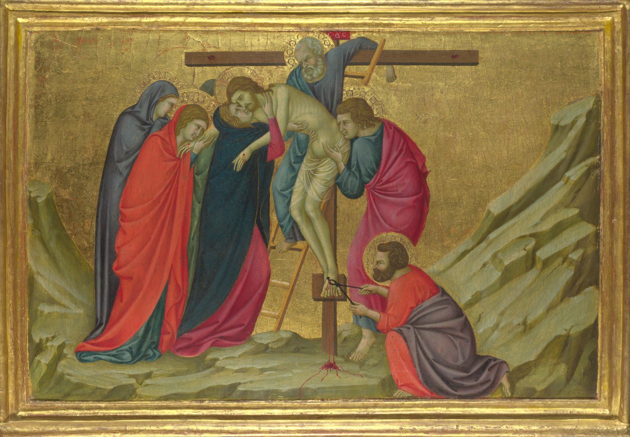 La Déposition de la basilique Santa Croce, Florence, vers 1324-1325 - Ugolino di Nerio