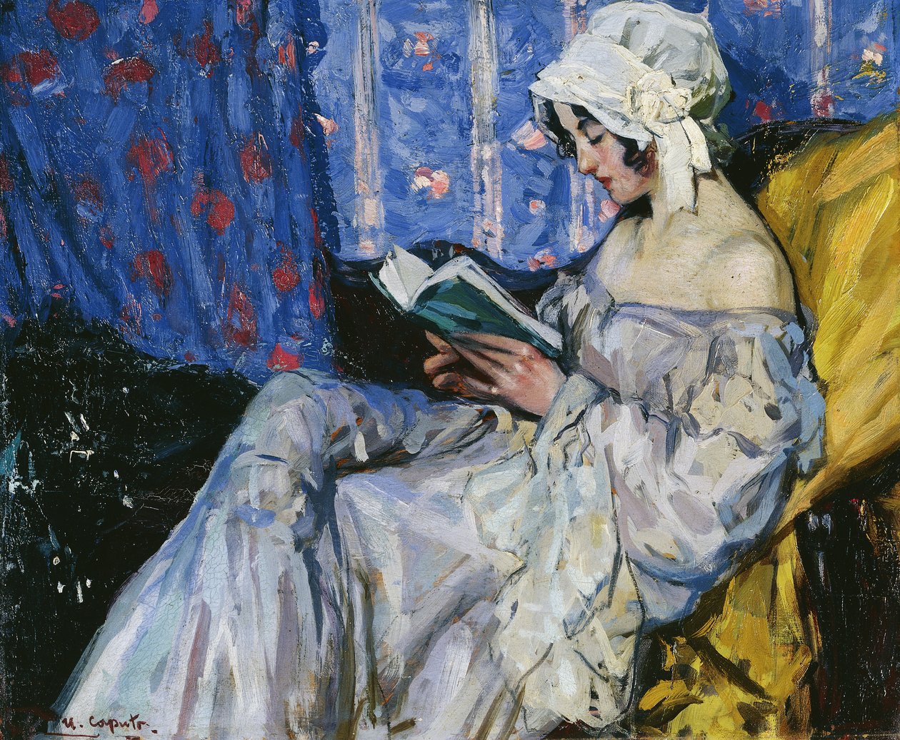 Une Fille Lisant à l