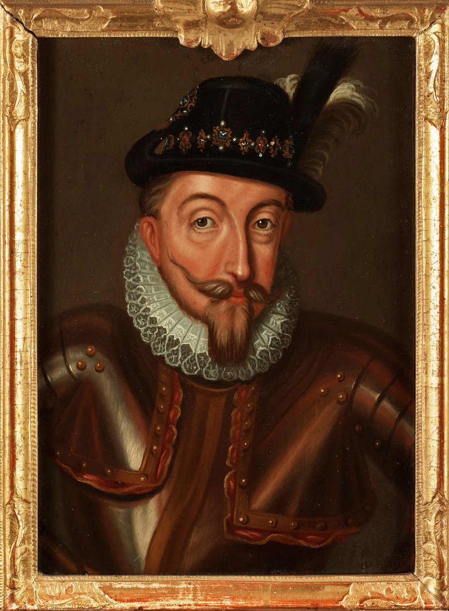 Portrait de Sigismond III Vasa (1566-1632) roi de Pologne (1587-1632) et de Suède (1592-1599) - Ulrika Fredrika Pasch