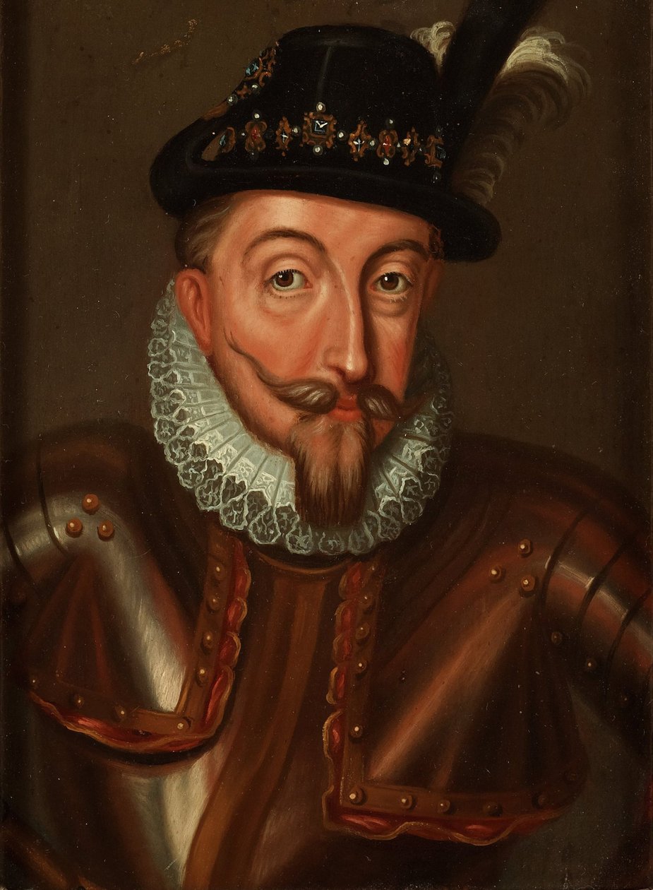 Portrait de Sigismond III Vasa, roi de Pologne 1566-1632 - Ulrika Fredrika Pasch