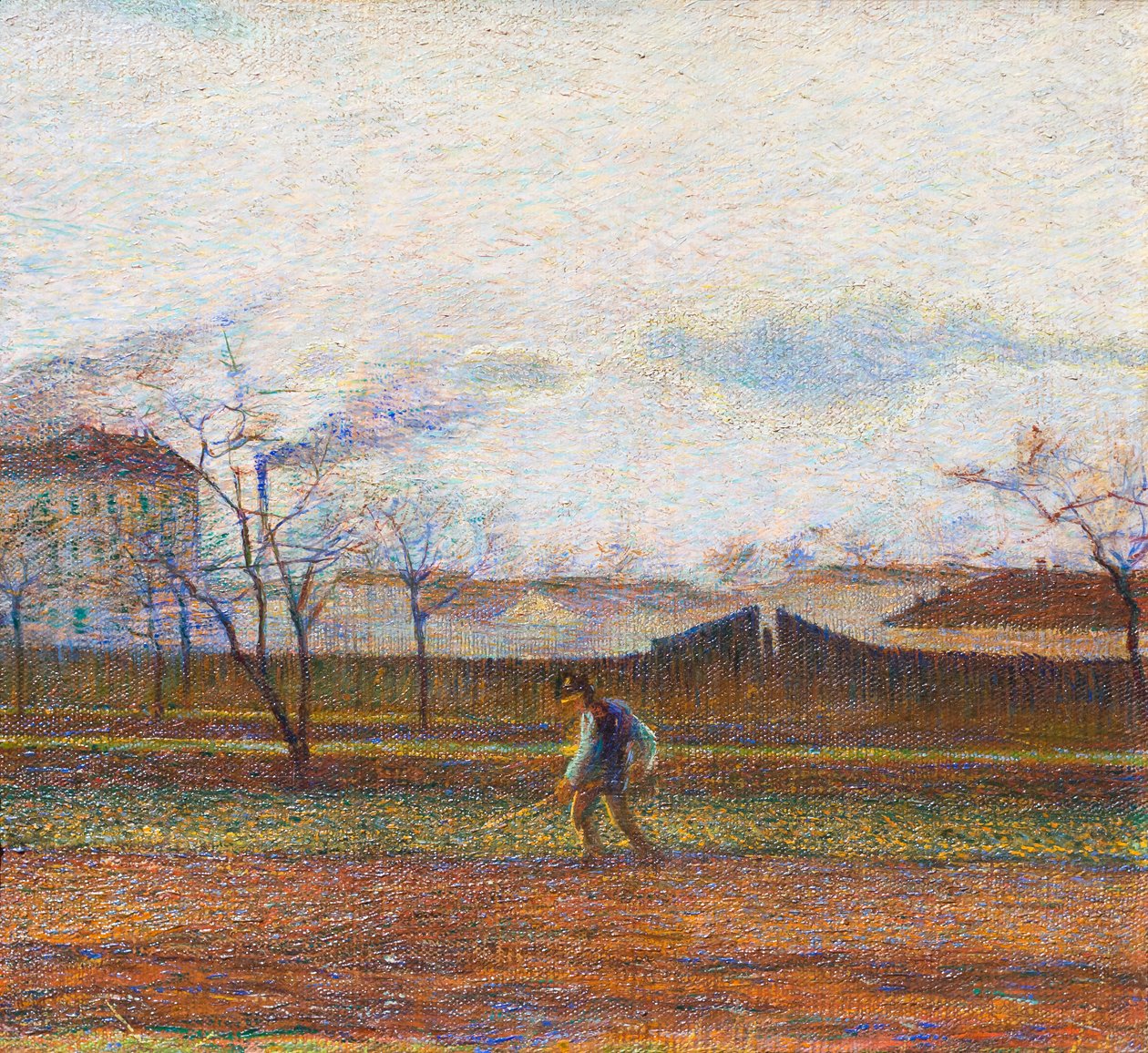 Paysanne travaillant - Umberto Boccioni
