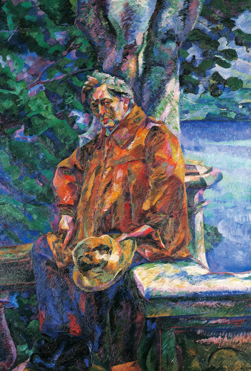 Portrait de Maestro Ferruccio Busoni - Umberto Boccioni