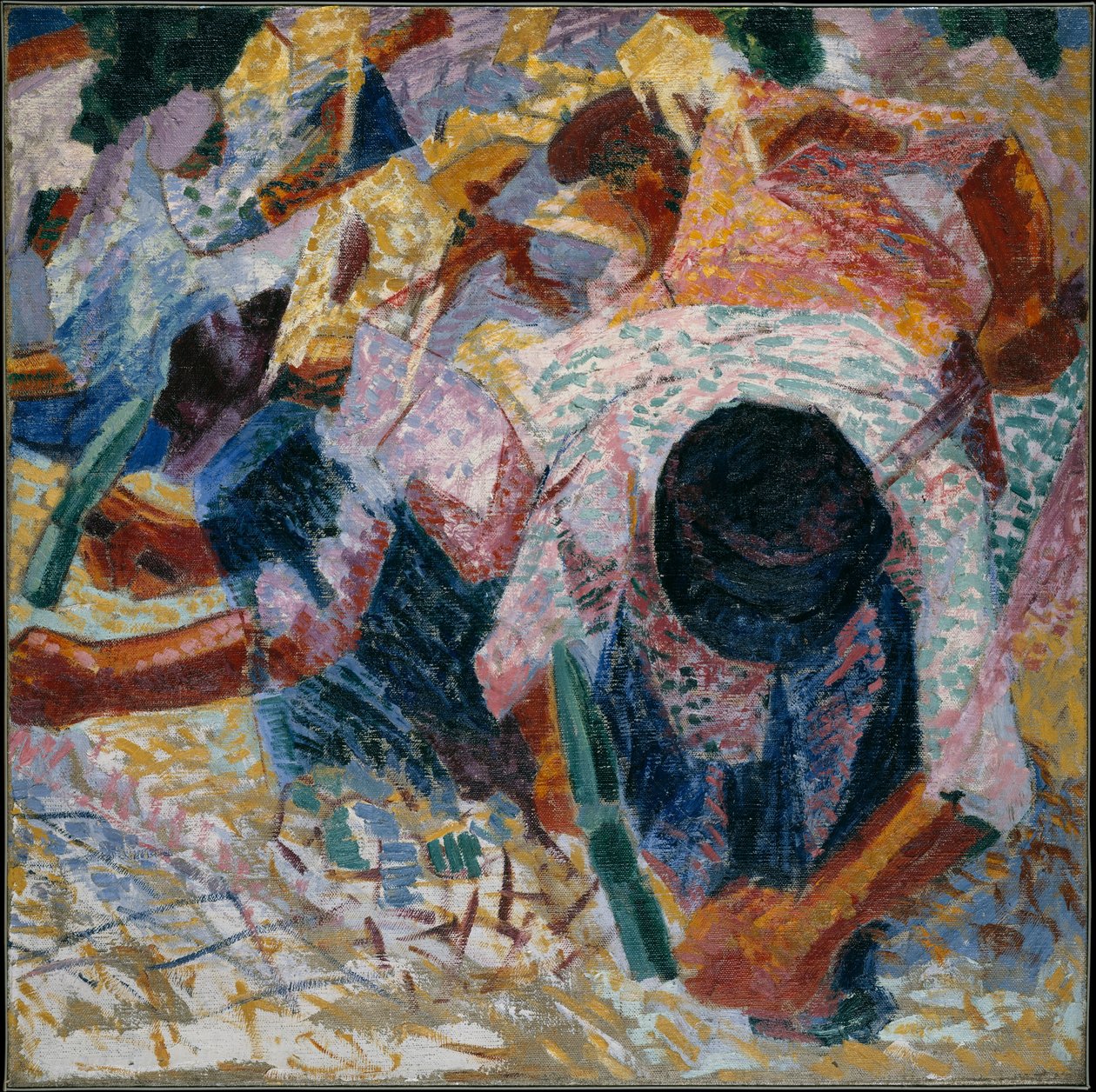 Die Straßenpflasterer - Umberto Boccioni