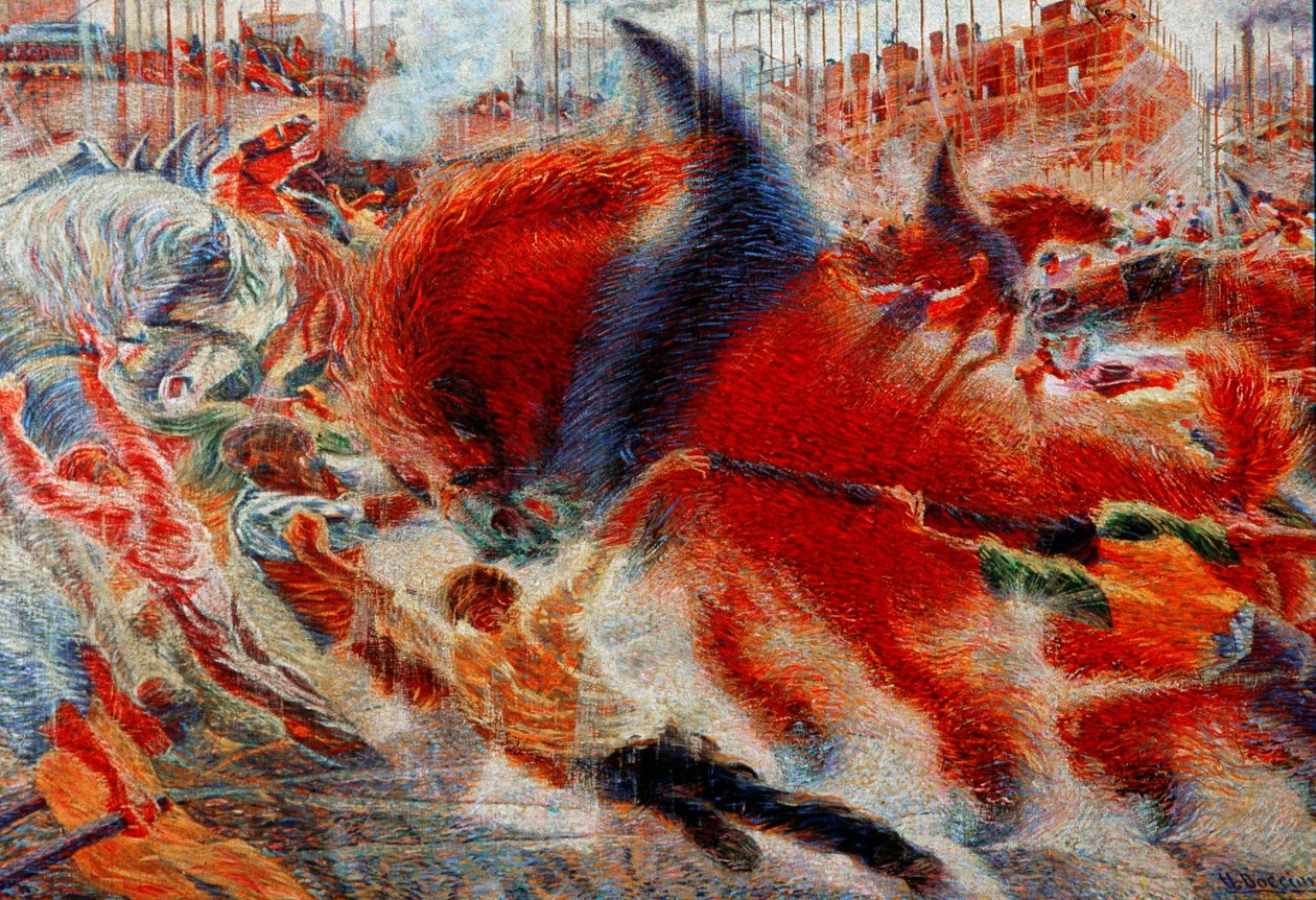 La ville se lève - Umberto Boccioni