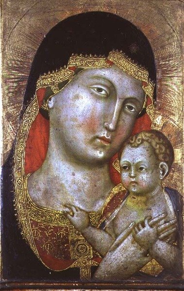 Vierge et Enfant, vers 1400 - Umbrian School