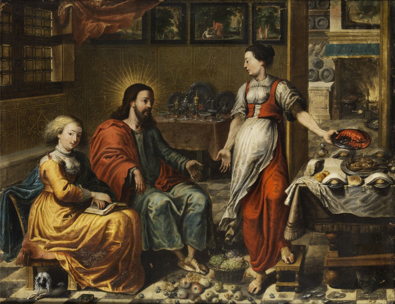 Le Christ chez Marie et Marthe - Unbekannt Unbekannt