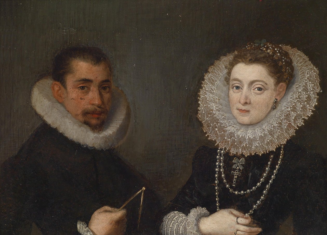 Double portrait (école de Mantoue, XVIe siècle) - Unbekannt Unbekannt