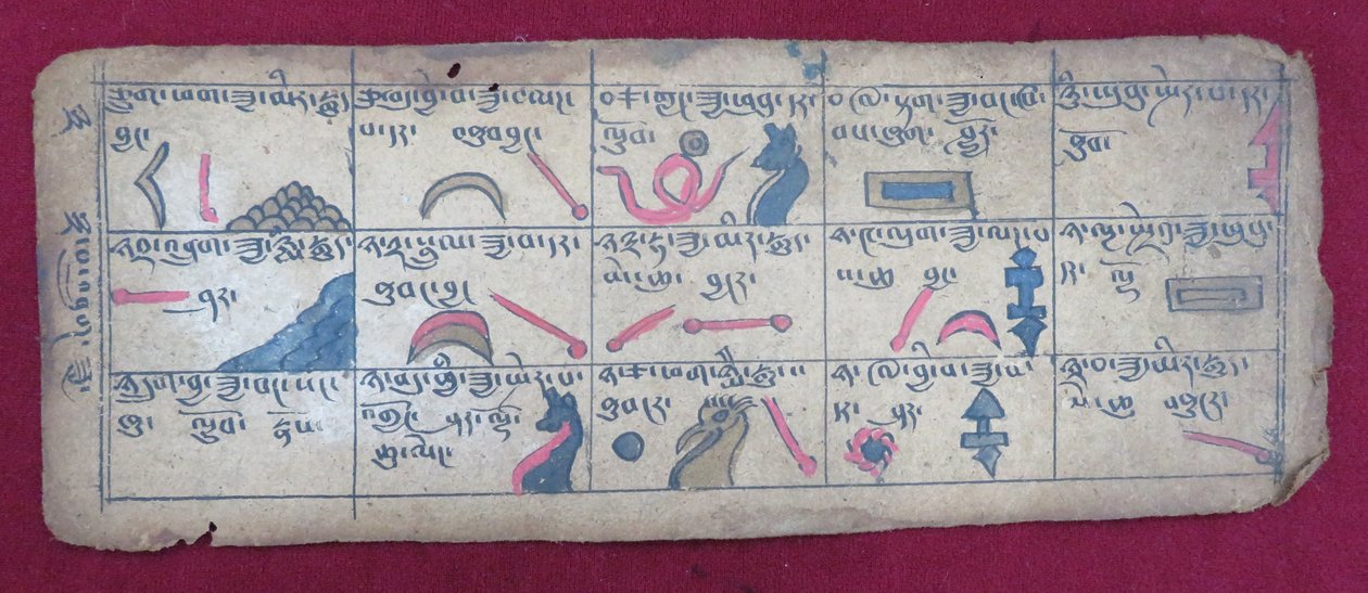 Almanach astrologique Ersu pour la moitié d
