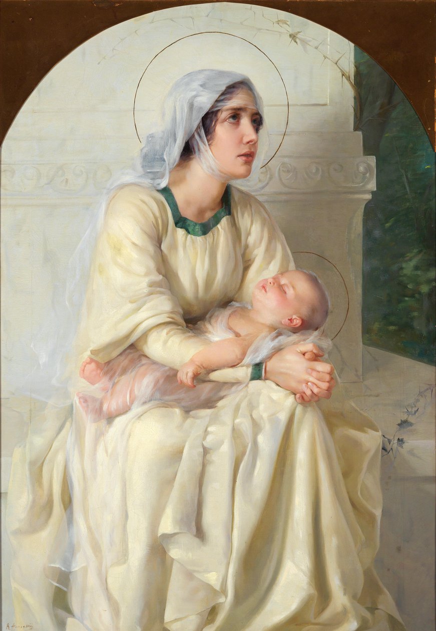 Madonna avec enfant - Unbekannt Unbekannt