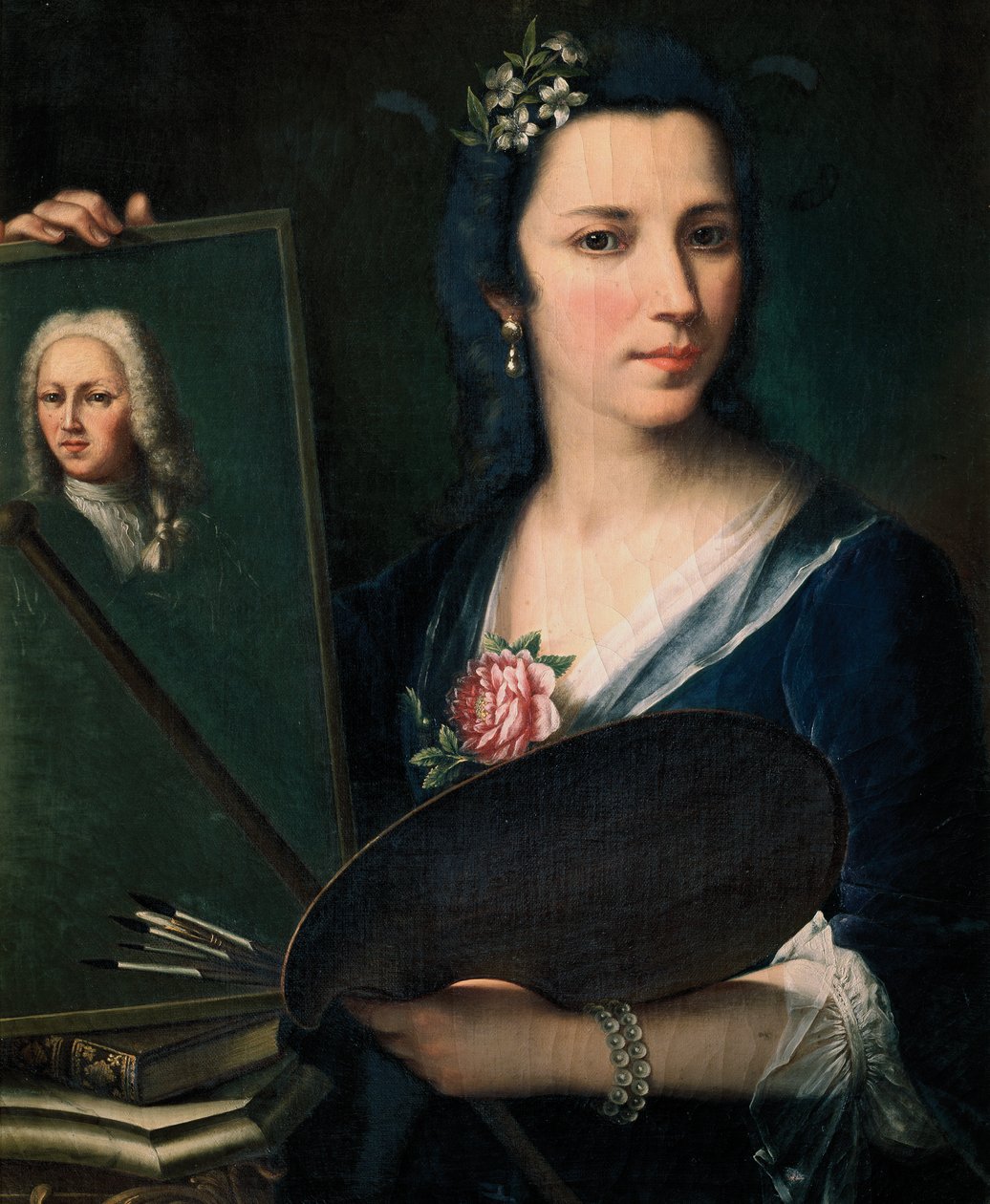 Autoportrait de Violante Siries Cerroti - Unbekannt Unbekannt