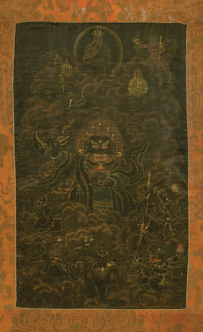 Mahakala à la cape noire ou Bernag Chen - Unbekannt Unbekannt